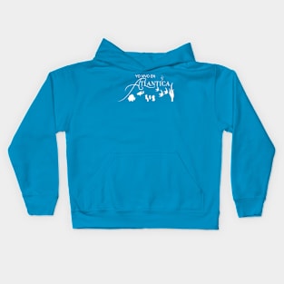 Yo Vivo En Atlantica Kids Hoodie